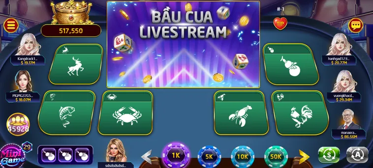 Khám Phá Siêu Phẩm Bầu Cua Livestream Tại RikVip Thắng Lớn Với Tỷ Lệ Thưởng Cao