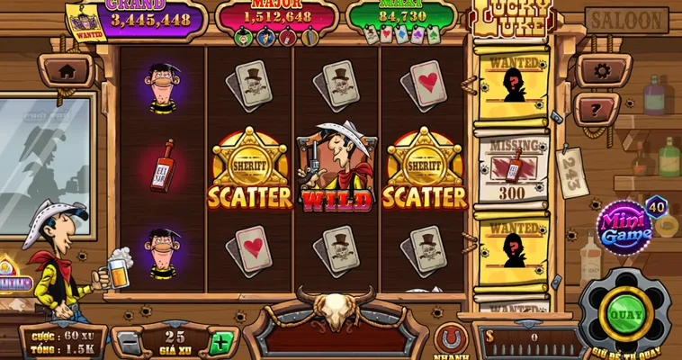 Nổ Hũ Lucky Luke Tại RikVip Đỉnh Cao Cơ Hội Chiến Thắng Giải Thưởng Tiền Tỉ