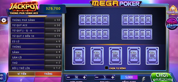 Chinh Phục Đỉnh Cao Game Bài Mega Poker Tại RikVip Thưởng Lớn Mỗi Ngày