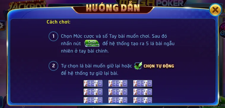 Chinh Phục Đỉnh Cao Game Bài Mega Poker Tại RikVip Thưởng Lớn Mỗi Ngày