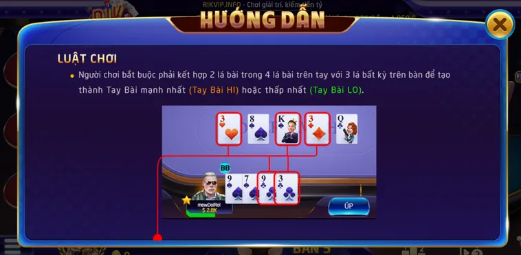 Chinh Phục Siêu Phẩm Omaha Poker 6 Tại RikVip Với Thưởng Lớn