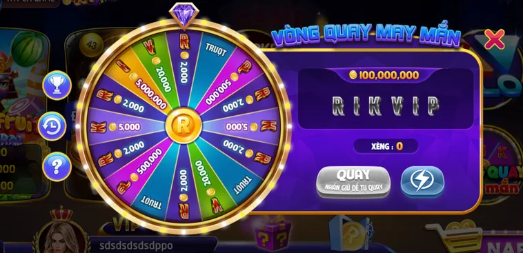 Minigame Vòng Quay May Mắn Tại RikVip Đỉnh Cao Giải Trí Với Cơ Hội Thắng Lớn