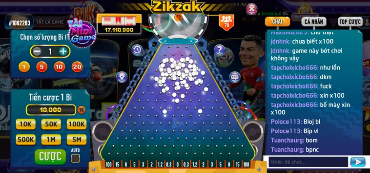 Chinh Phục Siêu Phẩm Minigame Zik Zak Tại RikVip Với Thưởng Lớn